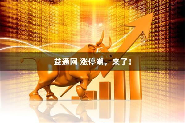 益通网 涨停潮，来了！